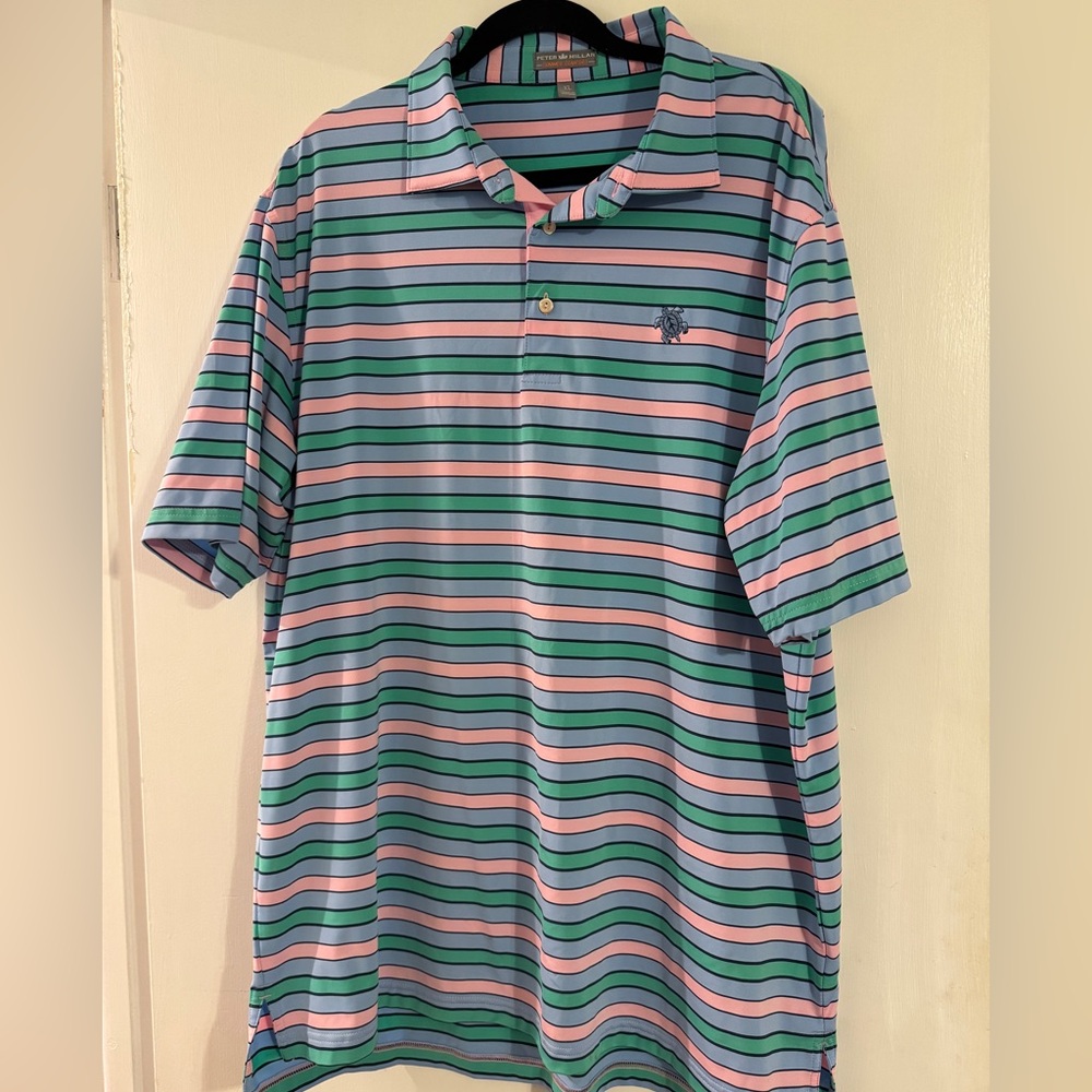 Pete Millar Striped Polo Shirt
